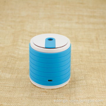 Mini Ultrasonic Humidifier with LED Light, Silicone Gel Surface, 2014 New Design